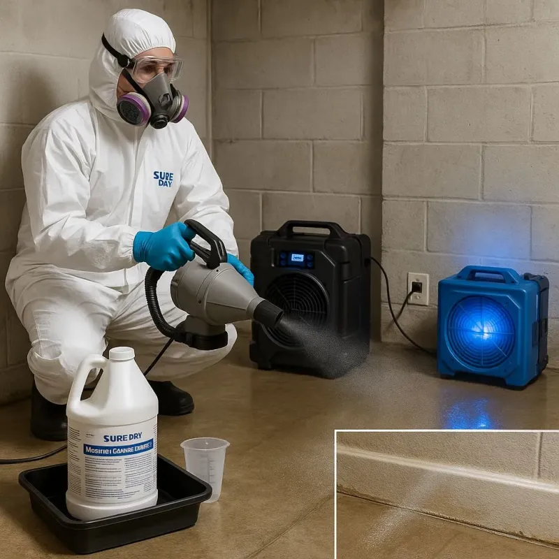 Sanitization and Odor Removal process in Pryor, OK