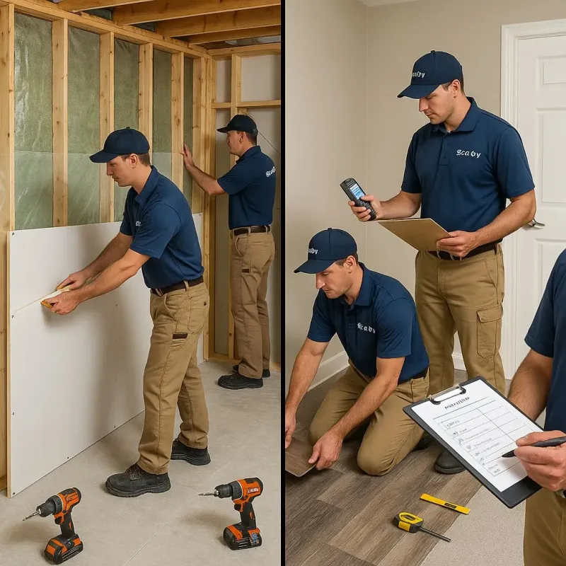 Repairs and Reconstruction process in Pryor, OK