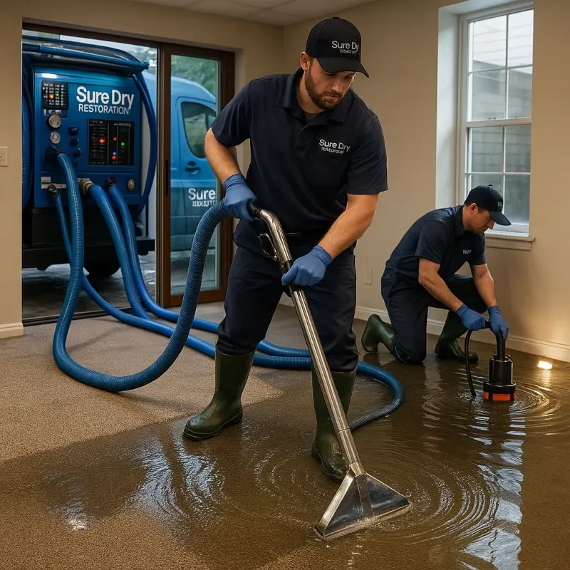 Water Extraction and Removal process in Pryor, OK